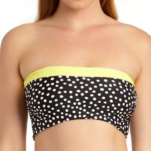 California Waves Reversible Bandeau Bikini Top